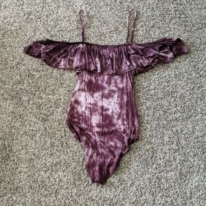 American eagle over the shoulder onesie